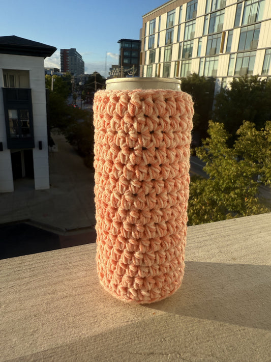 Crochet Koozie Tutorial Pattern Design 