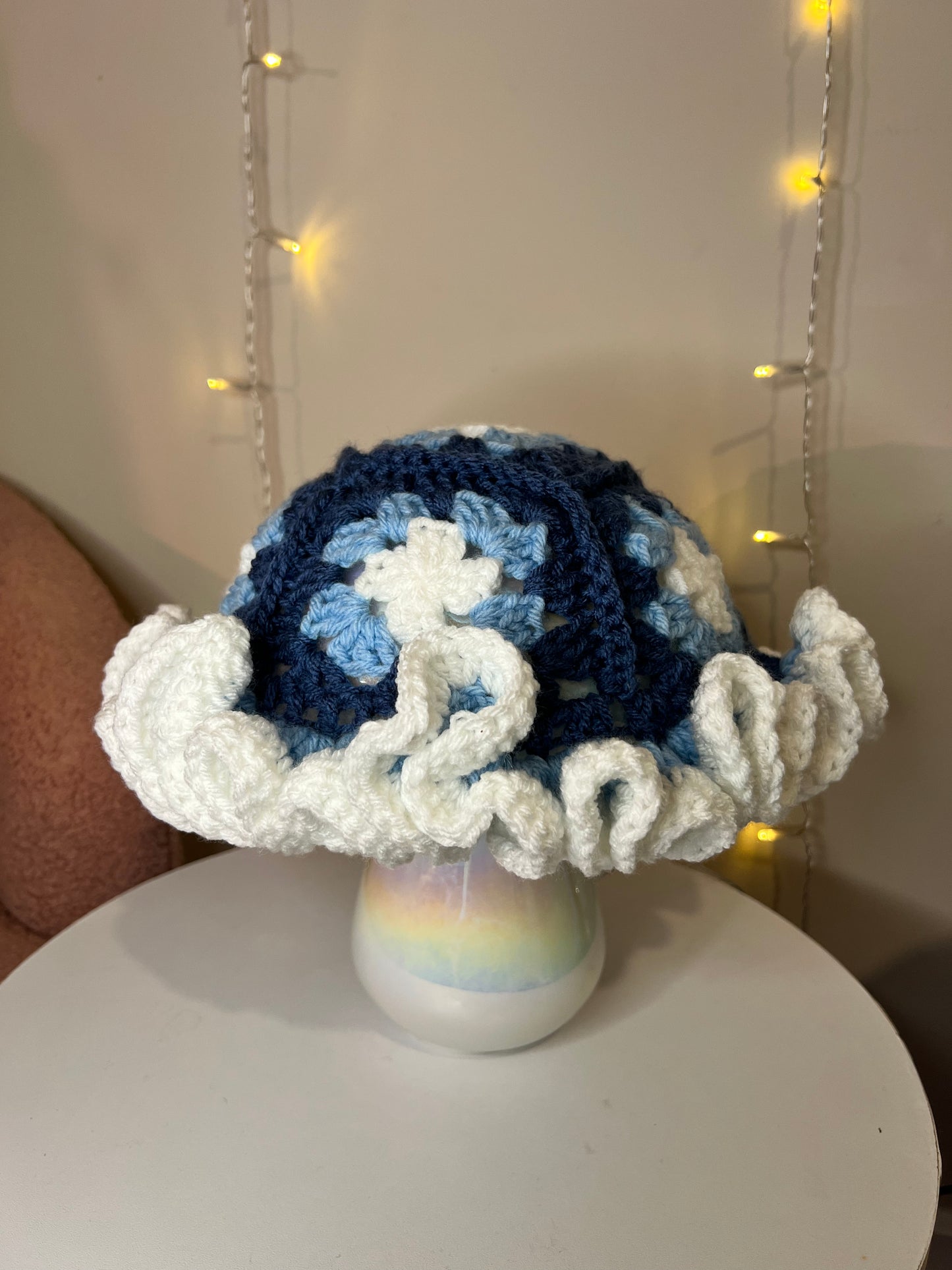 Granny Square Bucket Hat Crochet Pattern