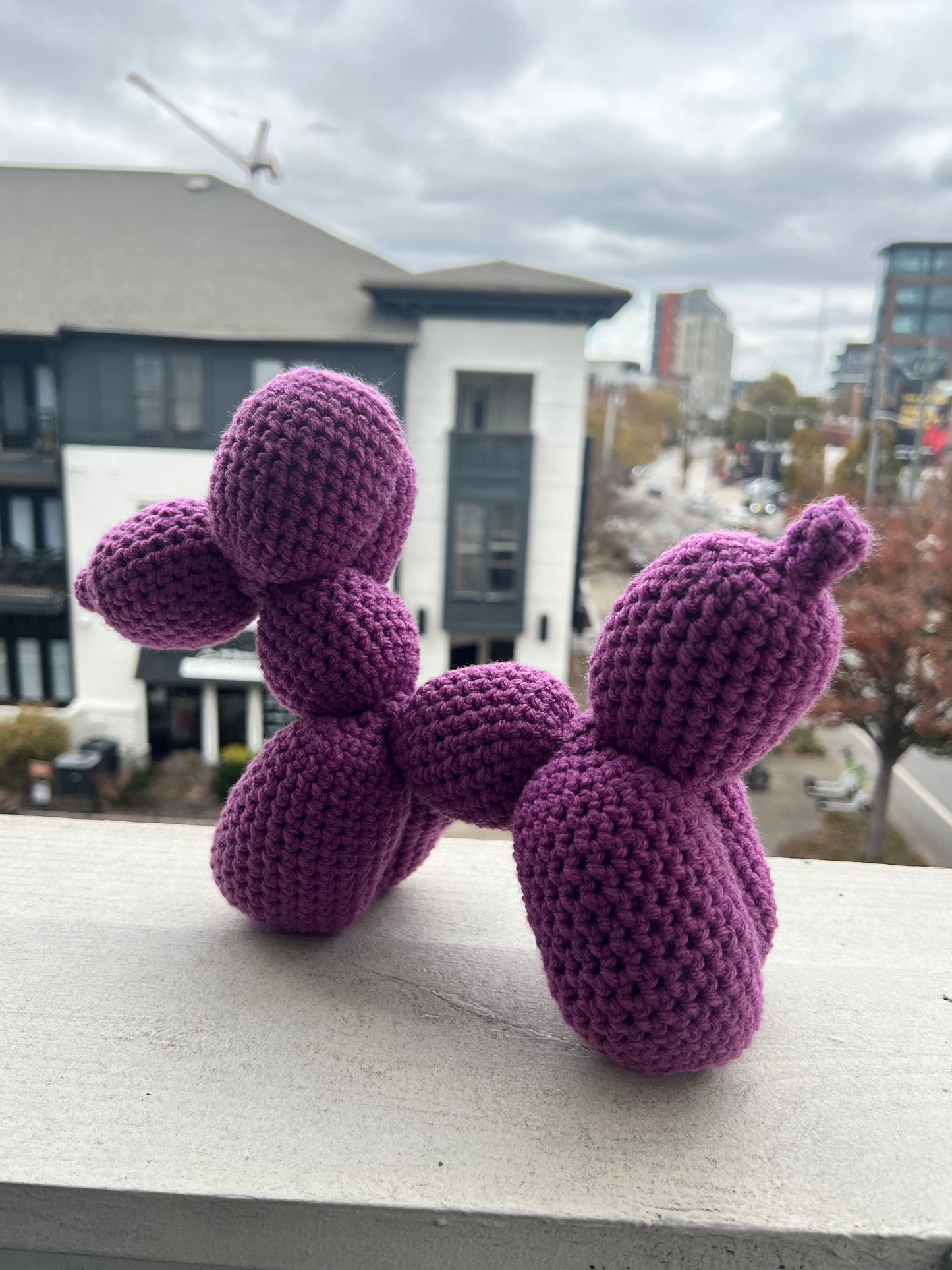 Balloon Art Crochet Dog